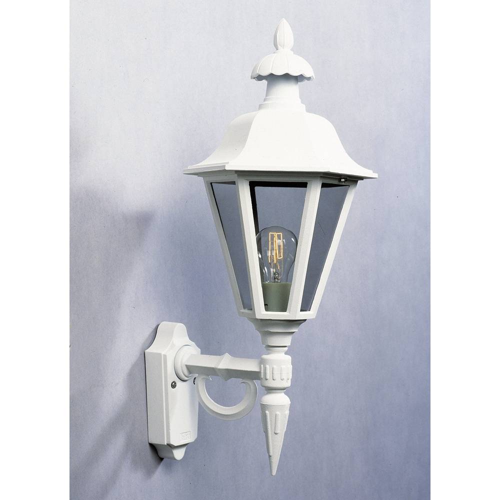 Konstsmide Pallas Up 481-250 venkovní nástěnné osvětlení úsporná žárovka, LED E27 60 W bílá