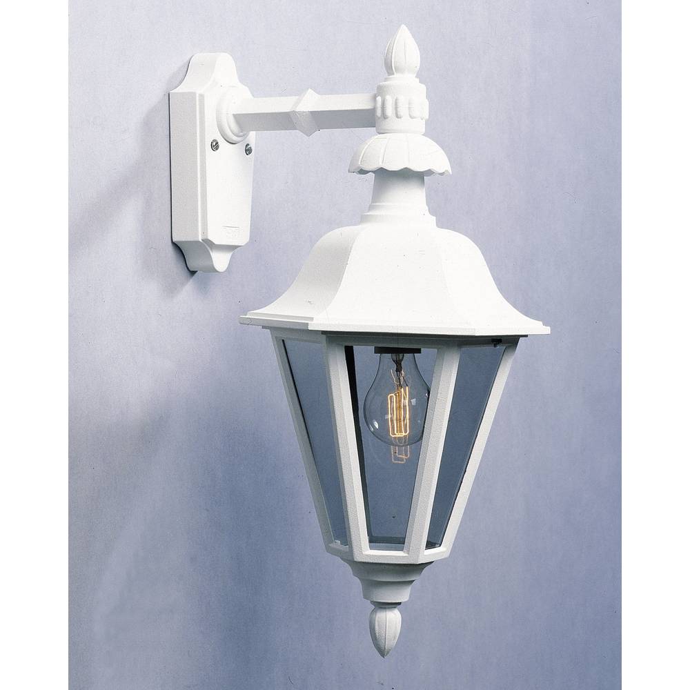 Konstsmide Pallas Down 483-250 venkovní nástěnné osvětlení úsporná žárovka, LED E27 60 W bílá