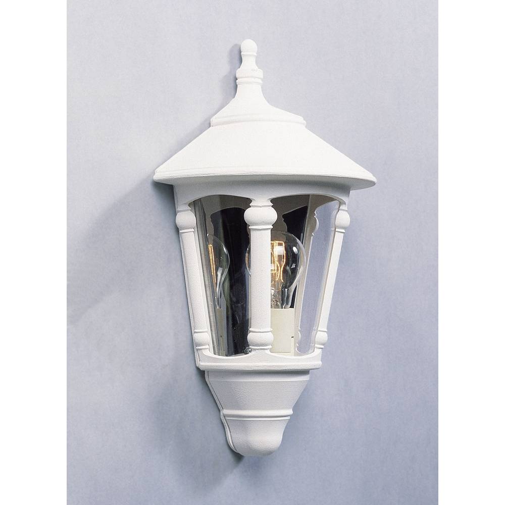 Konstsmide Virgo 569-250 venkovní nástěnné osvětlení úsporná žárovka, LED E27 60 W bílá