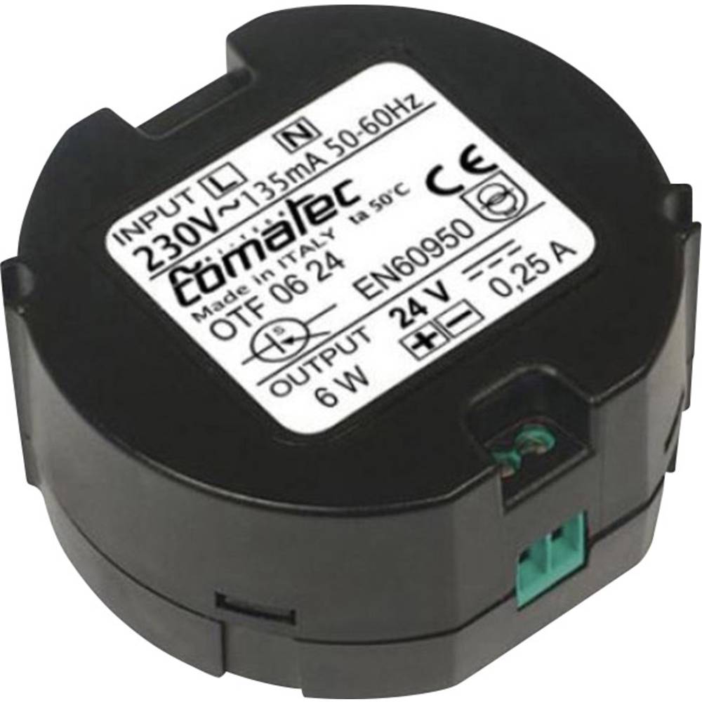 Comatec OTF/06.24RA síťový adaptér / napájení 0.25 A 6 W 24 V/DC 1 ks