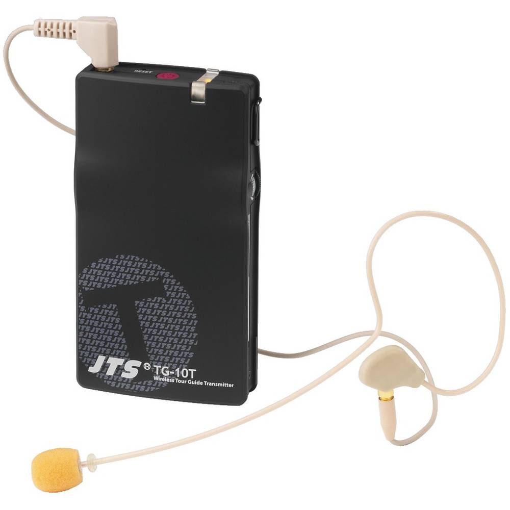 JTS TG-10T/1 headset řečnický mikrofon Druh přenosu:bezdrátový, bezdrátový na sluchátka (jack 3,5 mm) bezdrátový, bezdrá