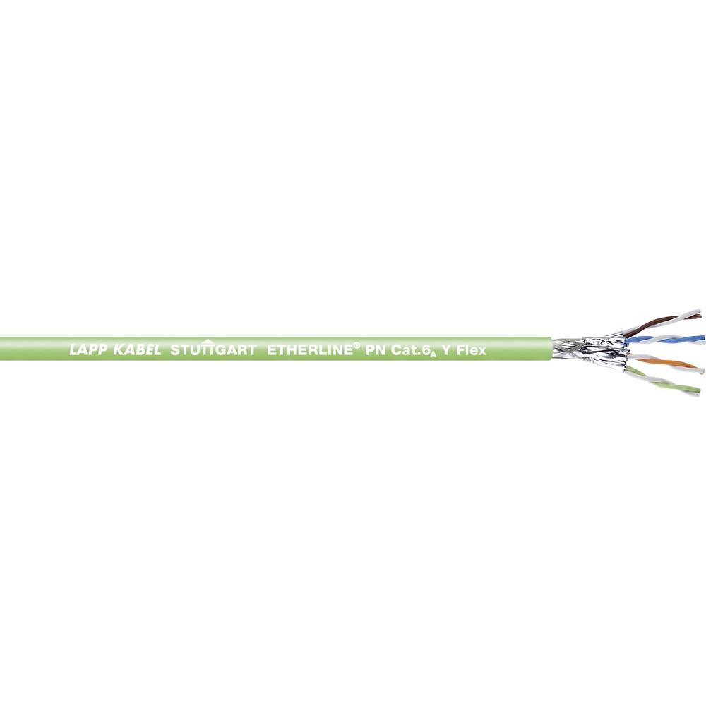 LAPP 2170930-500 ethernetový síťový kabel CAT 6A S/FTP 4 x 2 x 0.25 mm² zelená 500 m