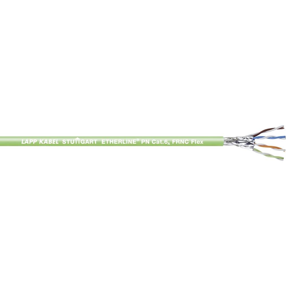 LAPP 2170931-100 ethernetový síťový kabel CAT 6A S/FTP 4 x 2 x 0.25 mm² zelená 100 m