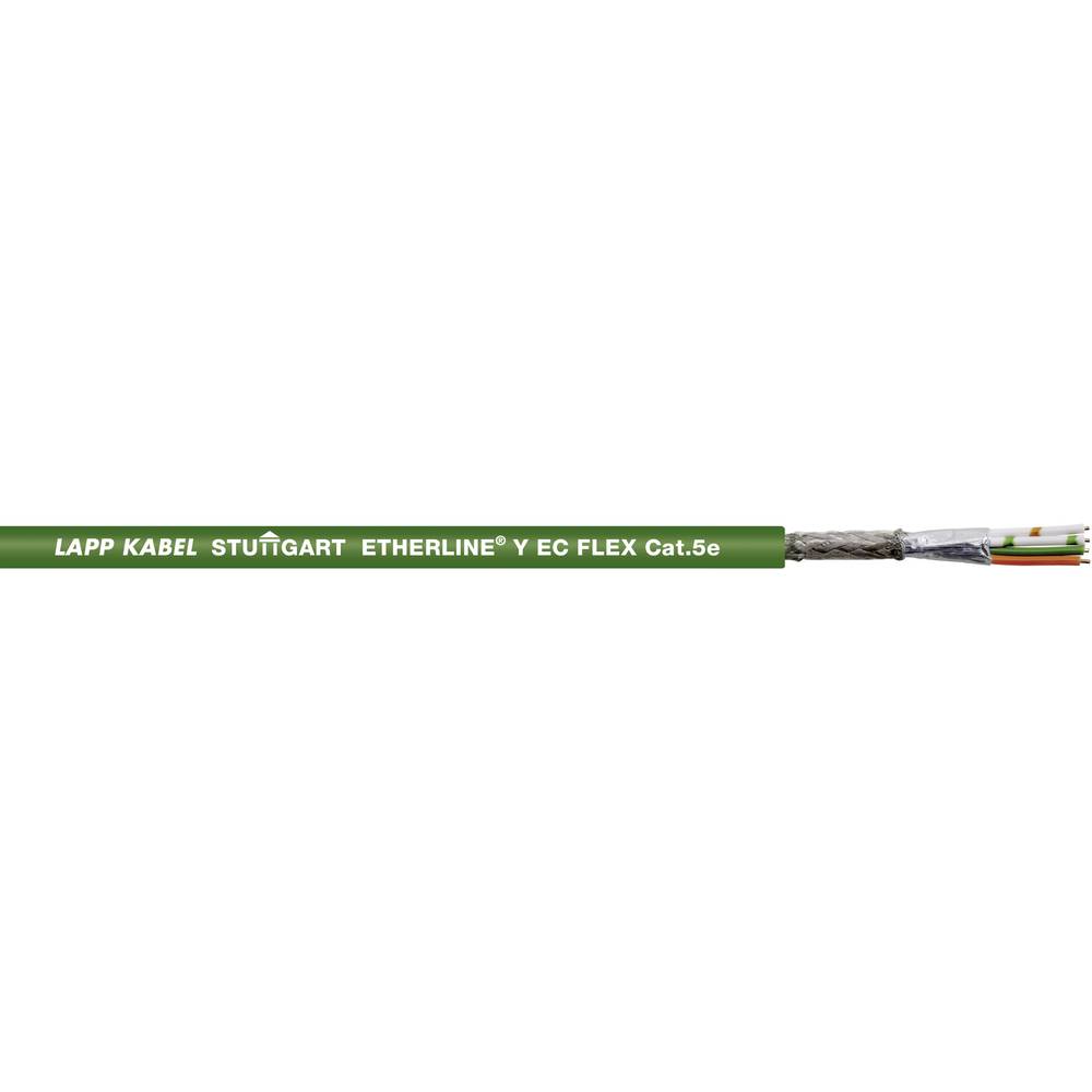 LAPP 2170430-1000 ethernetový síťový kabel CAT 5e SF/UTP 2 x 2 x 0.12 mm² zelená 1000 m