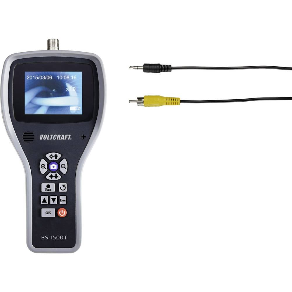 VOLTCRAFT BS-1500T základní jednotka endoskopu VOLTCRAFT BS-1500T videofunkce , obrazová funkce , TV výstup , slot na SD