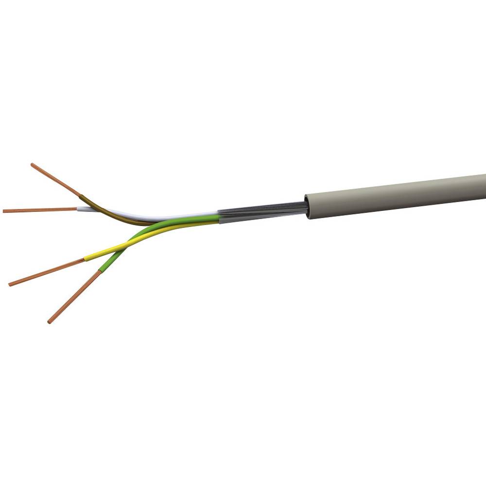 VOKA Kabelwerk LiYY řídicí kabel 2 x 0.25 mm² šedá (RAL 7001) LIYY2X025 100 m