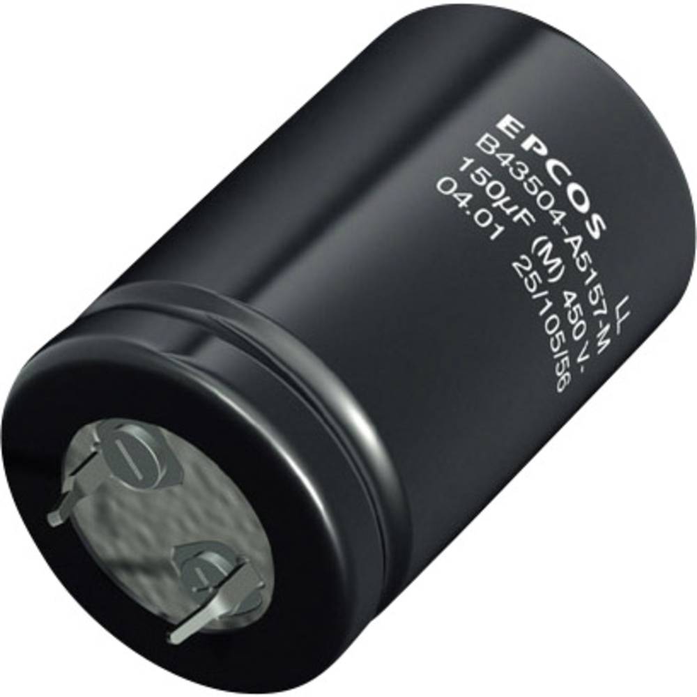 TDK B43504B2108M000 elektrolytický kondenzátor Snap In 1000 µF 250 V 20 % (Ø x v) 30 mm x 45 mm 320 ks Tray