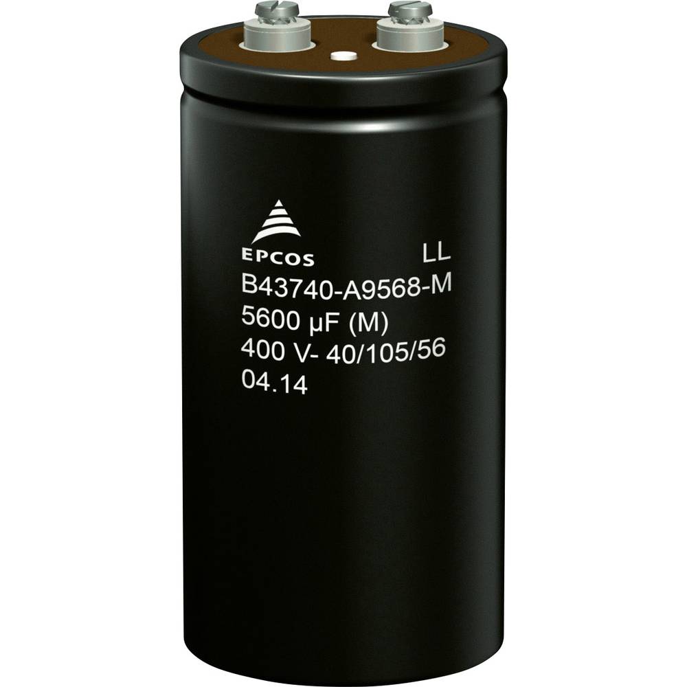 TDK B43740A4478M000 elektrolytický kondenzátor šroubový kontaktní prvek 4700 µF 350 V 20 % (Ø x v) 64.3 mm x 143.2 mm 50
