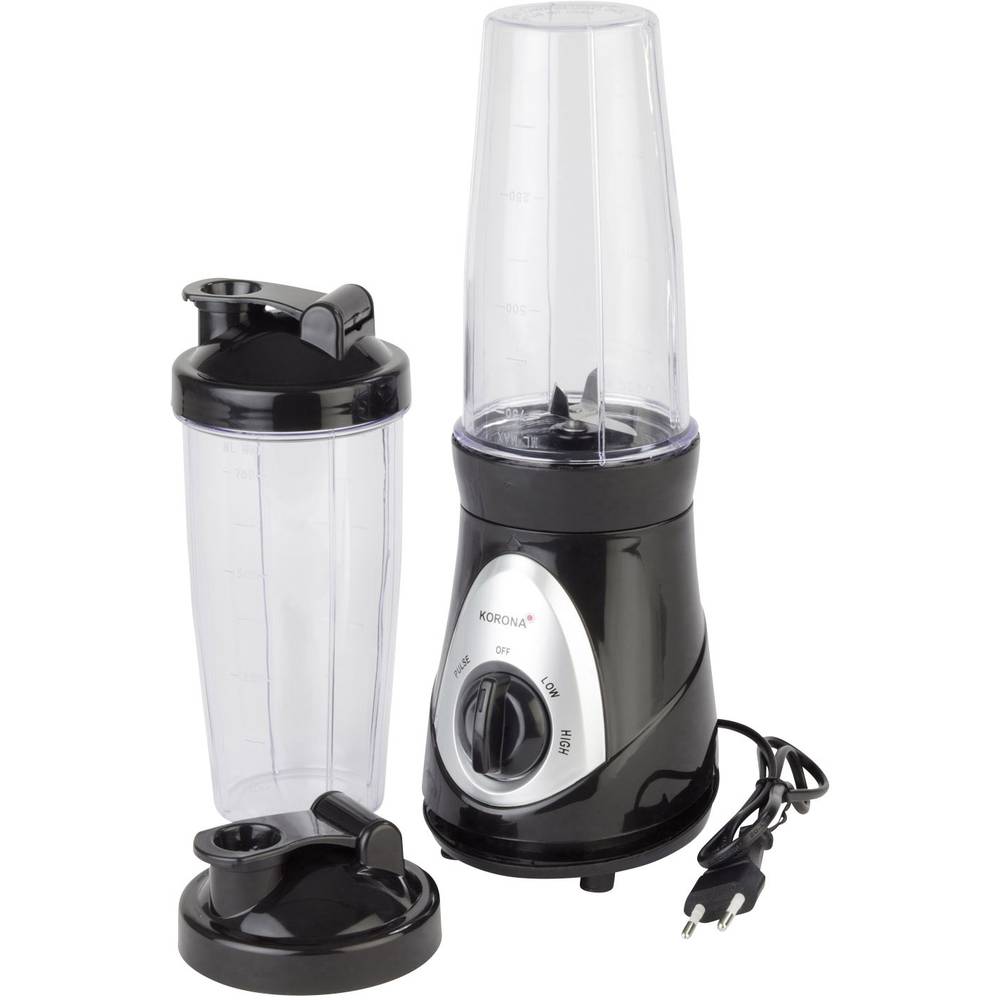 Korona 24200 smoothie maker 300 W černá, stříbrná