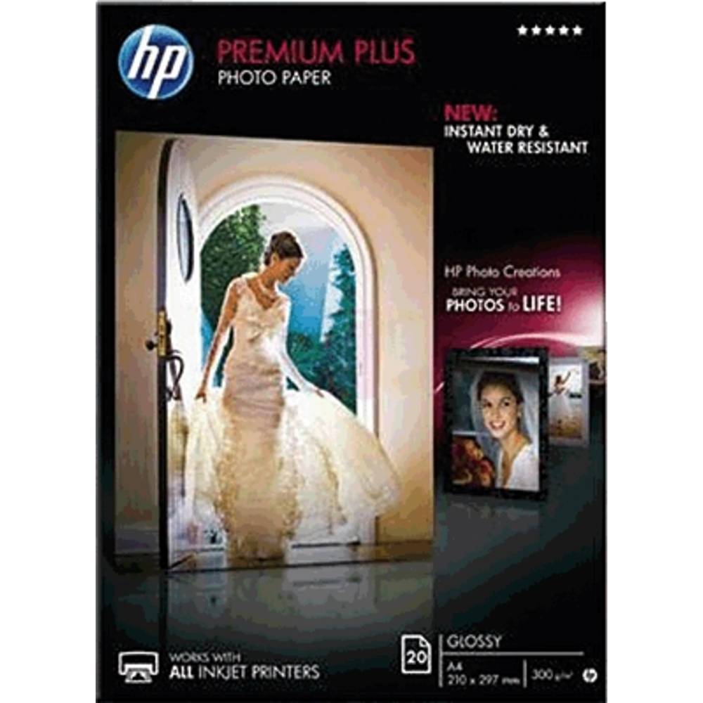 HP Premium Plus Photo Paper CR672A fotografický papír A4 300 g/m² 20 listů vysoce lesklý