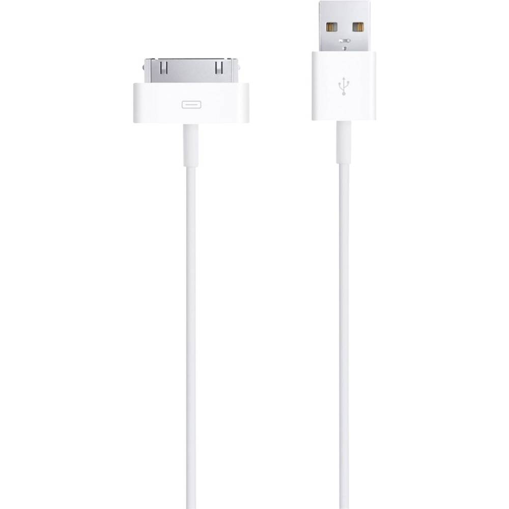 Apple Apple iPad/iPhone/iPod kabel [1x USB 2.0 zástrčka A - 1x dokovací zástrčka Apple] 1.00 m bílá
