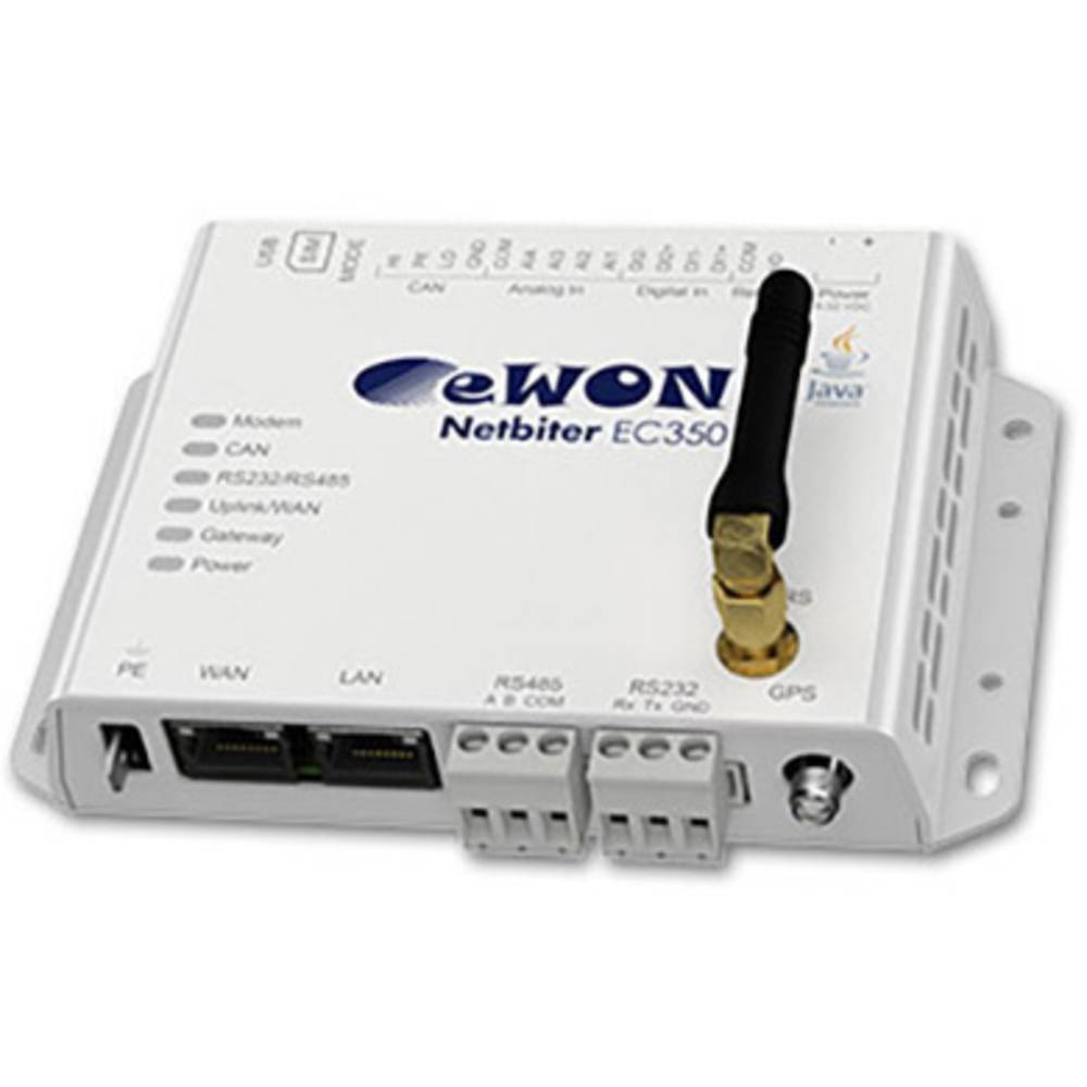 EWON NB1005 EasyConnect EC350 komunikační brána LAN, RS-232, RS-485, 3G, GPS 12 V/DC, 24 V/DC, 48 V/DC 1 ks