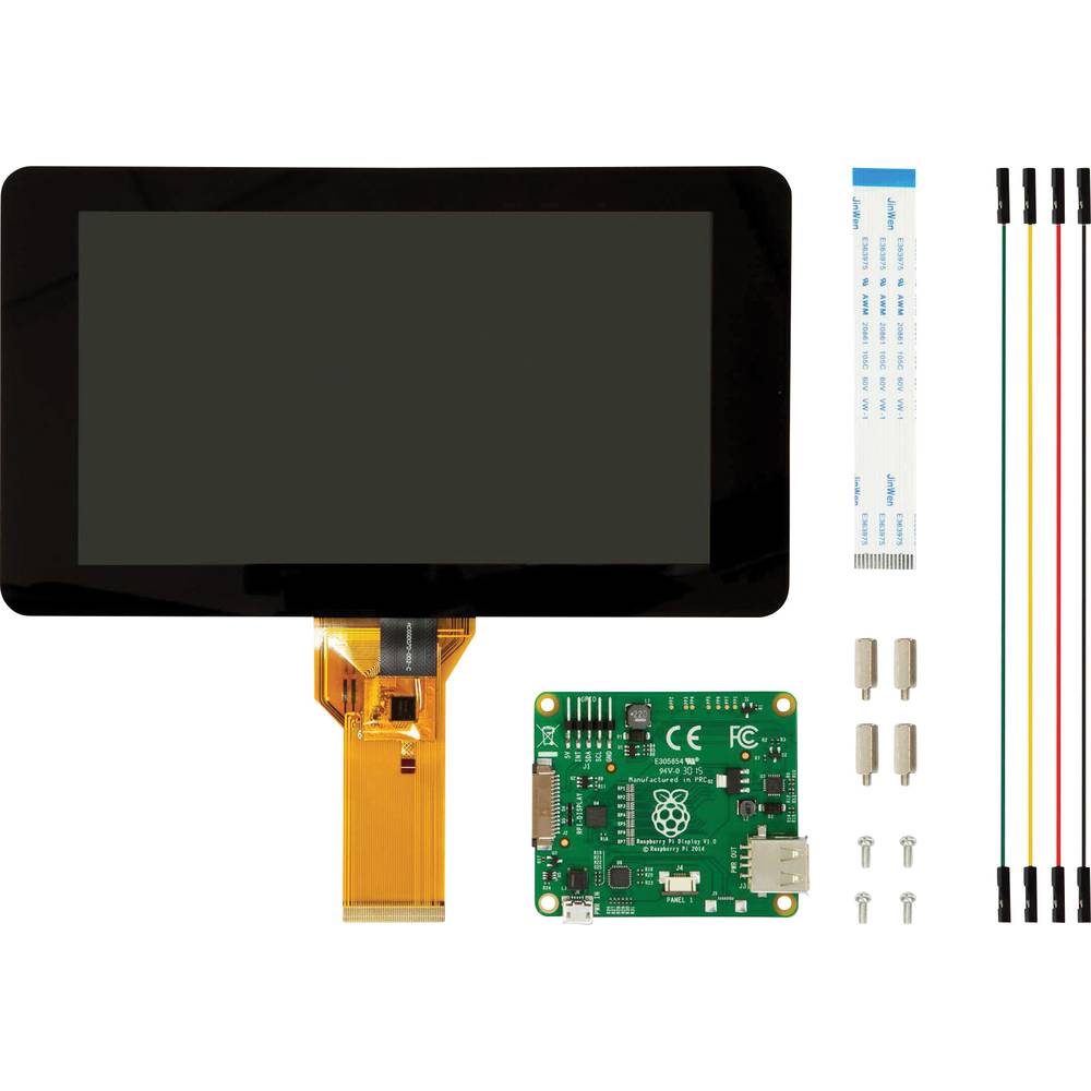 Raspberry Pi® RB-LCD-7 modul displeje 17.8 cm (7 palec) 800 x 480 Pixel Vhodné pro (vývojové sady): Raspberry Pi