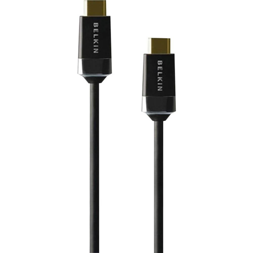 Belkin HDMI kabel 1.00 m HDMI0018G-1M pozlacené kontakty černá [1x HDMI zástrčka - 1x HDMI zástrčka]