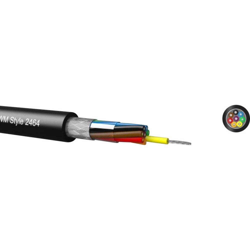 Kabeltronik LiYCY řídicí kabel 16 x 0.09 mm² černá 096162809 metrové zboží