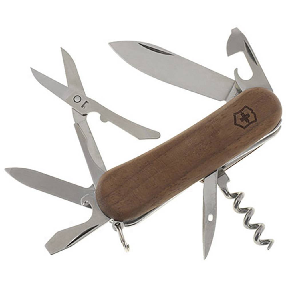 Victorinox Evolution 2.3901.63 švýcarský kapesní nožík počet funkcí 12 dřevo