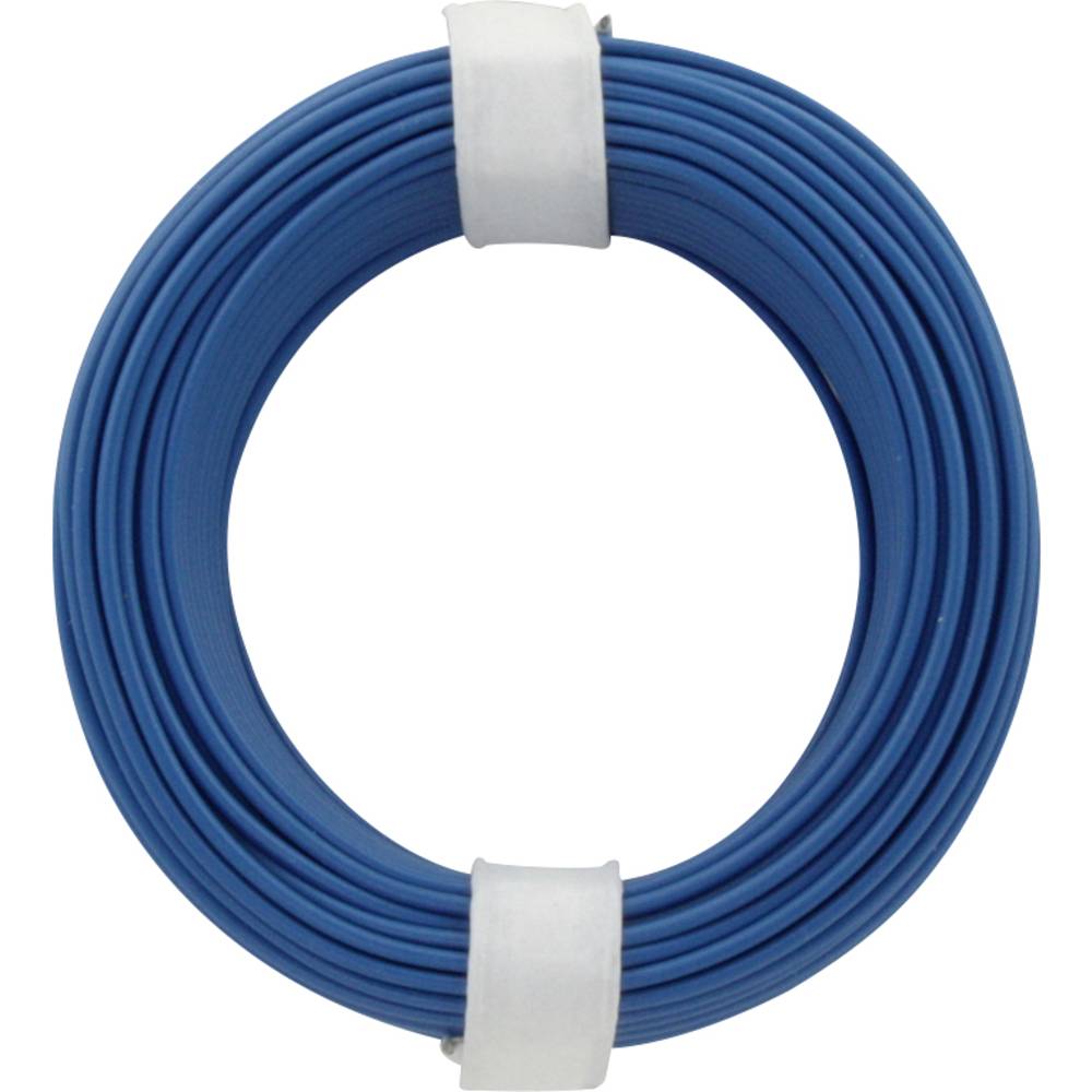 105-2 spojovací drát 1 x 0.20 mm² modrá 10 m