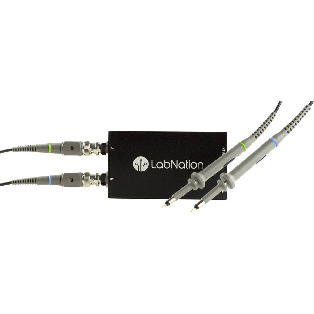 LabNation Smartscope USB osciloskop 30 MHz 10kanálový 100 MSa/s 4 Mpts 8 Bit s pamětí (DSO), generátor funkcí, logický a