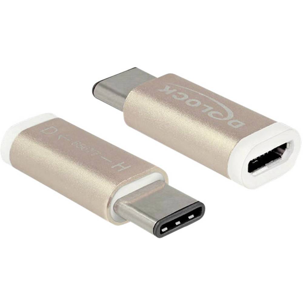Delock USB 2.0 adaptér [1x USB-C® zástrčka - 1x micro USB 2.0 zásuvka B] 65677