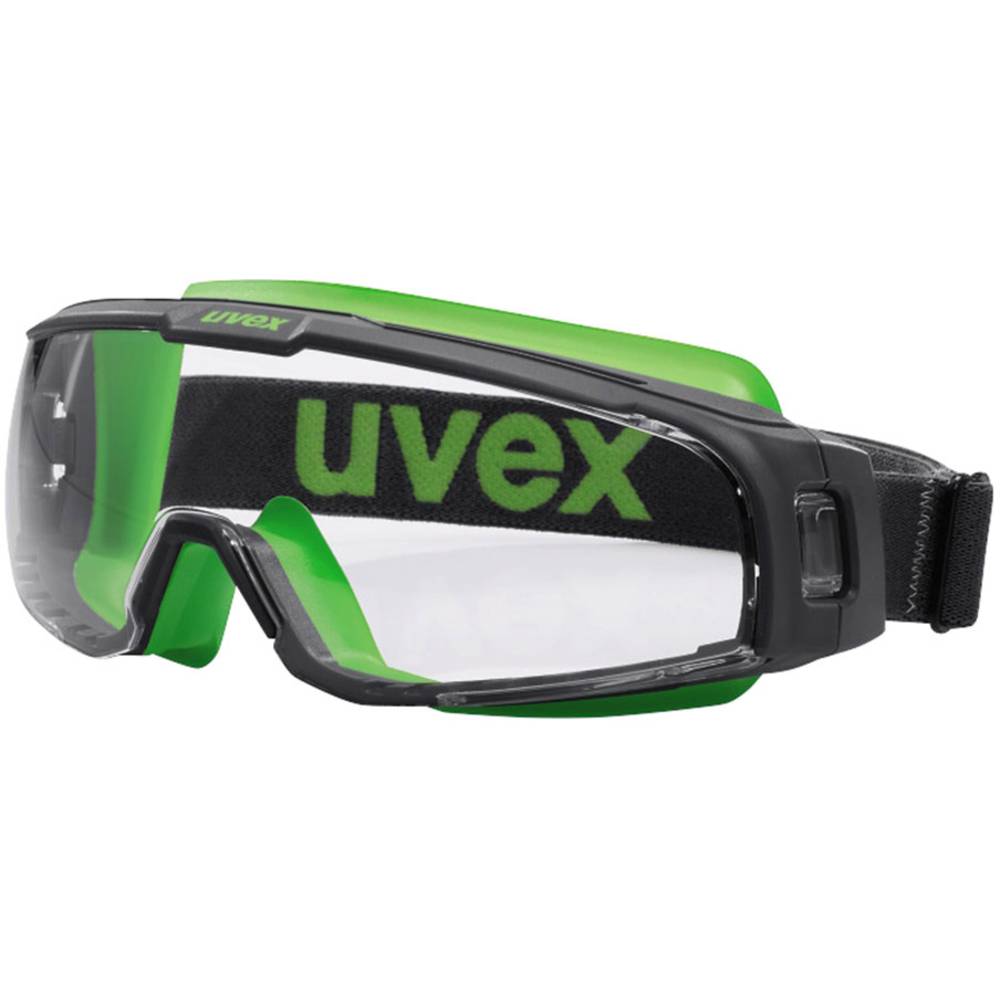 uvex u-sonic 9308245 ochranné brýle vč. ochrany před UV zářením zelená