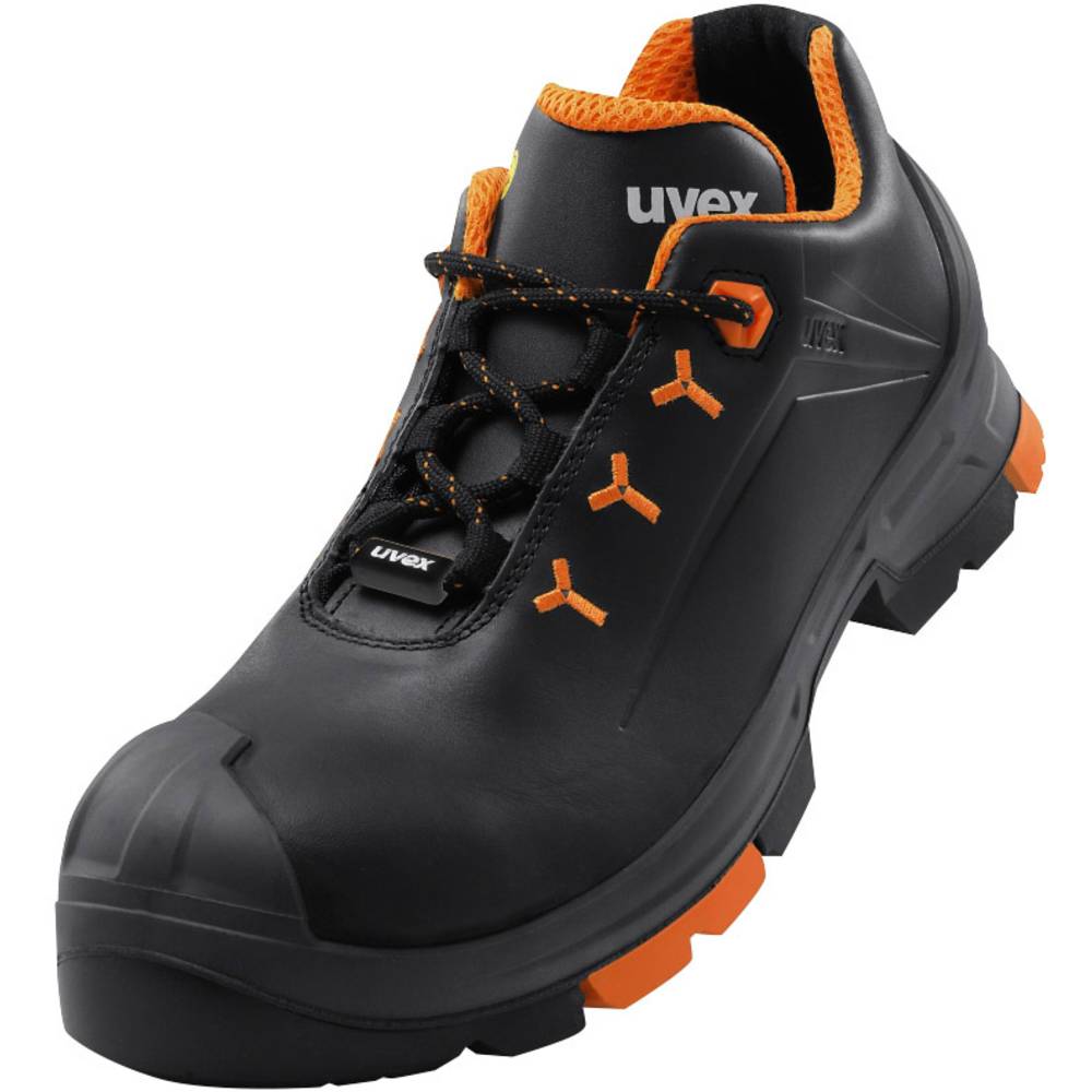 uvex 2 6502243 bezpečnostní obuv S3, velikost (EU) 43, černá, oranžová, 1 pár