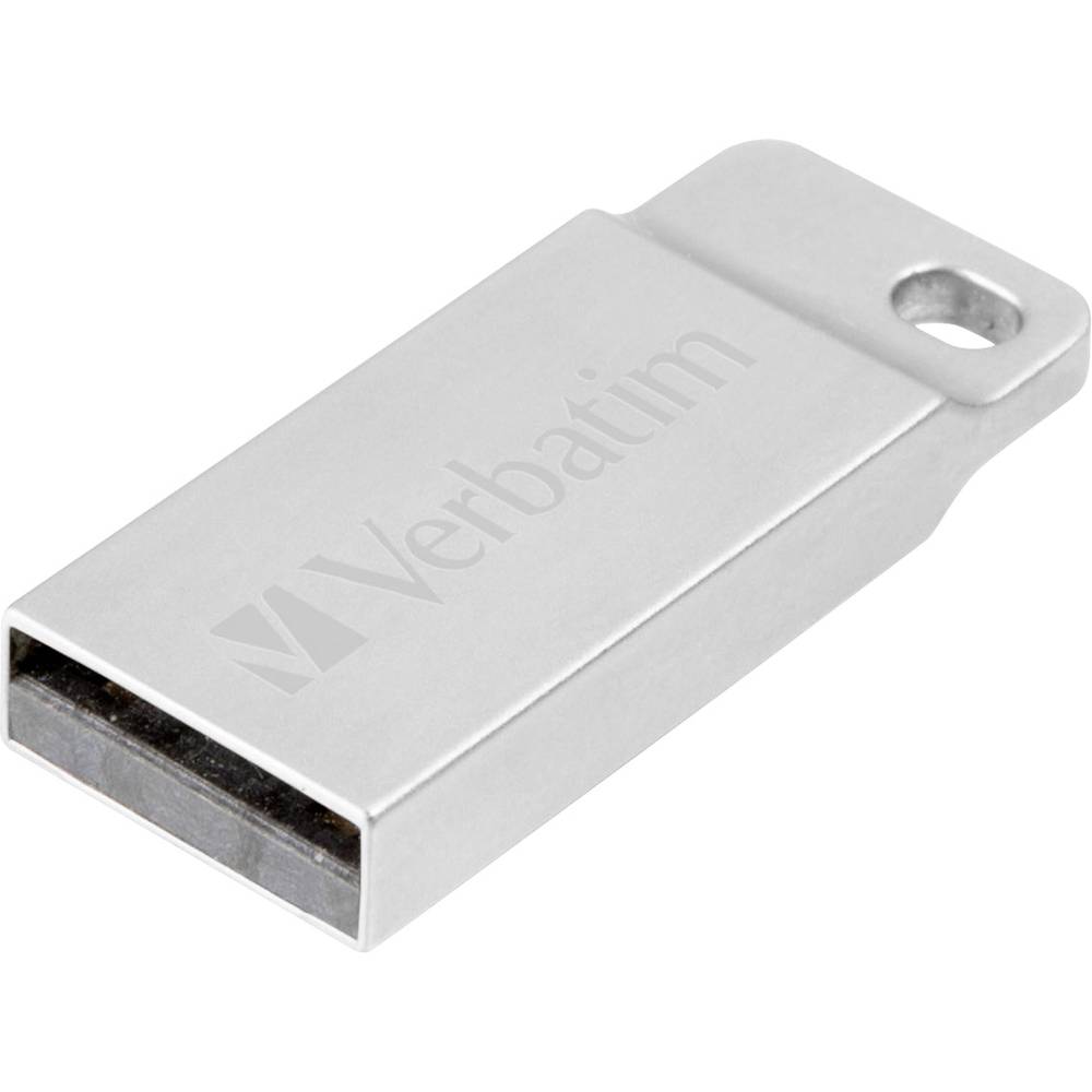 Verbatim Metall-Gehäuse USB flash disk 64 GB stříbrná 98750 USB 2.0