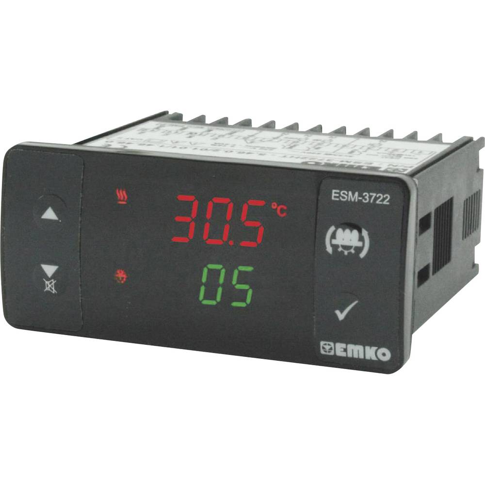 Emko ESM-3722.5.5.5.0.2/01.01/1.0.0 termostat relé 3 A, SSR (d x š x v) 65 x 76 x 35 mm