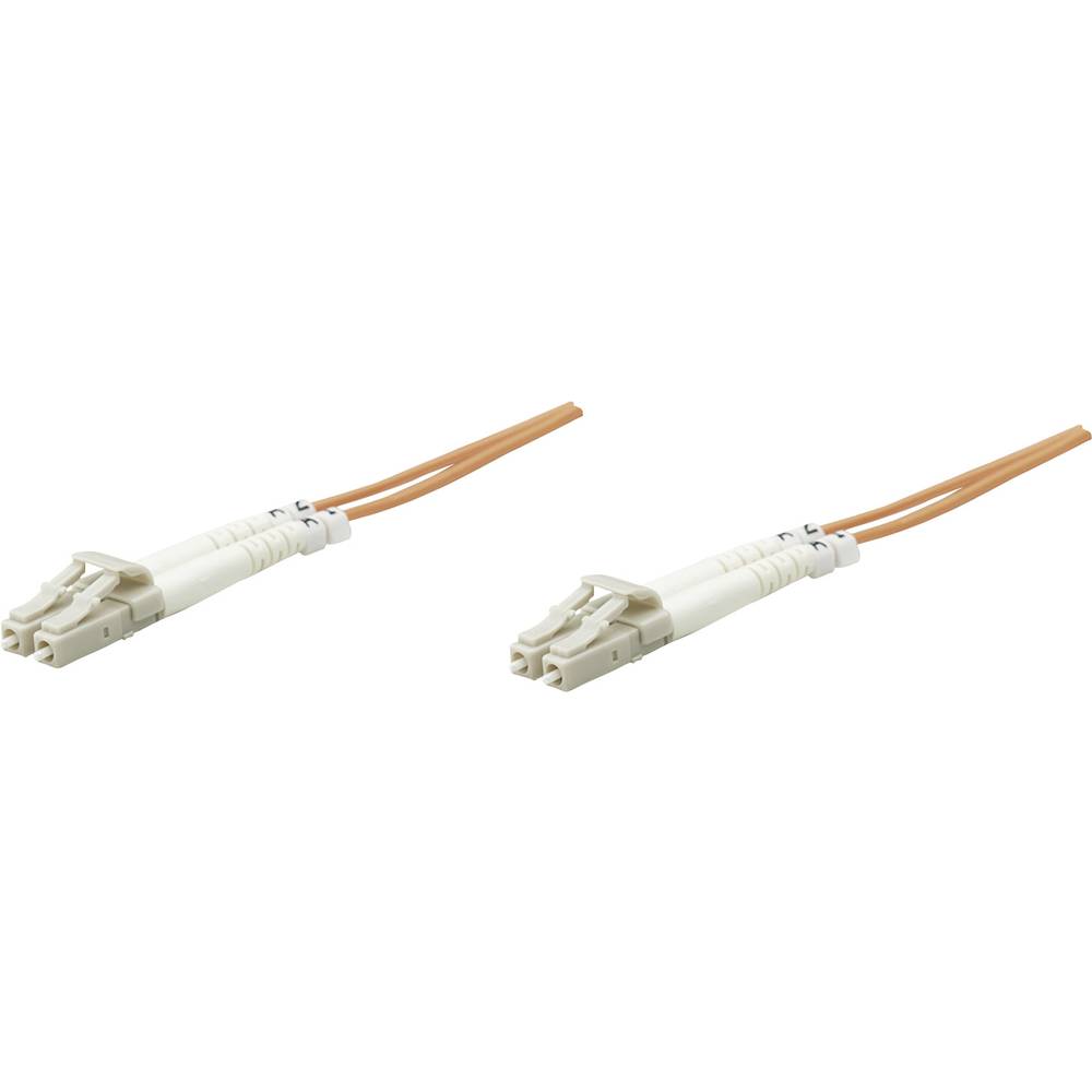 Intellinet 471220 optické vlákno optické vlákno kabel [1x zástrčka LC - 1x zástrčka LC] 62,5/125 µ Multimode OM1 3.00 m