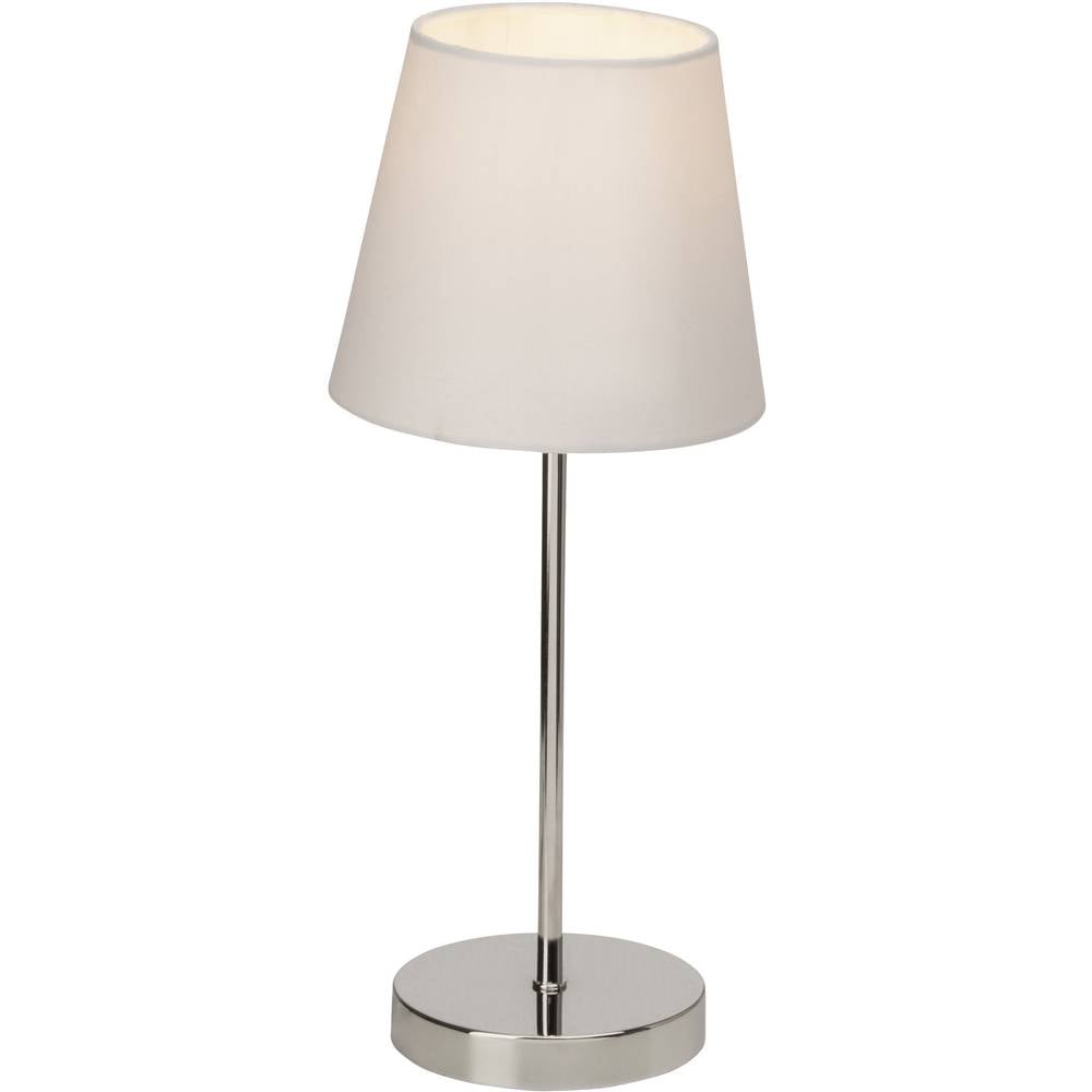 Brilliant Kasha 94874/05 stolní lampa LED E14 40 W bílá, chrom