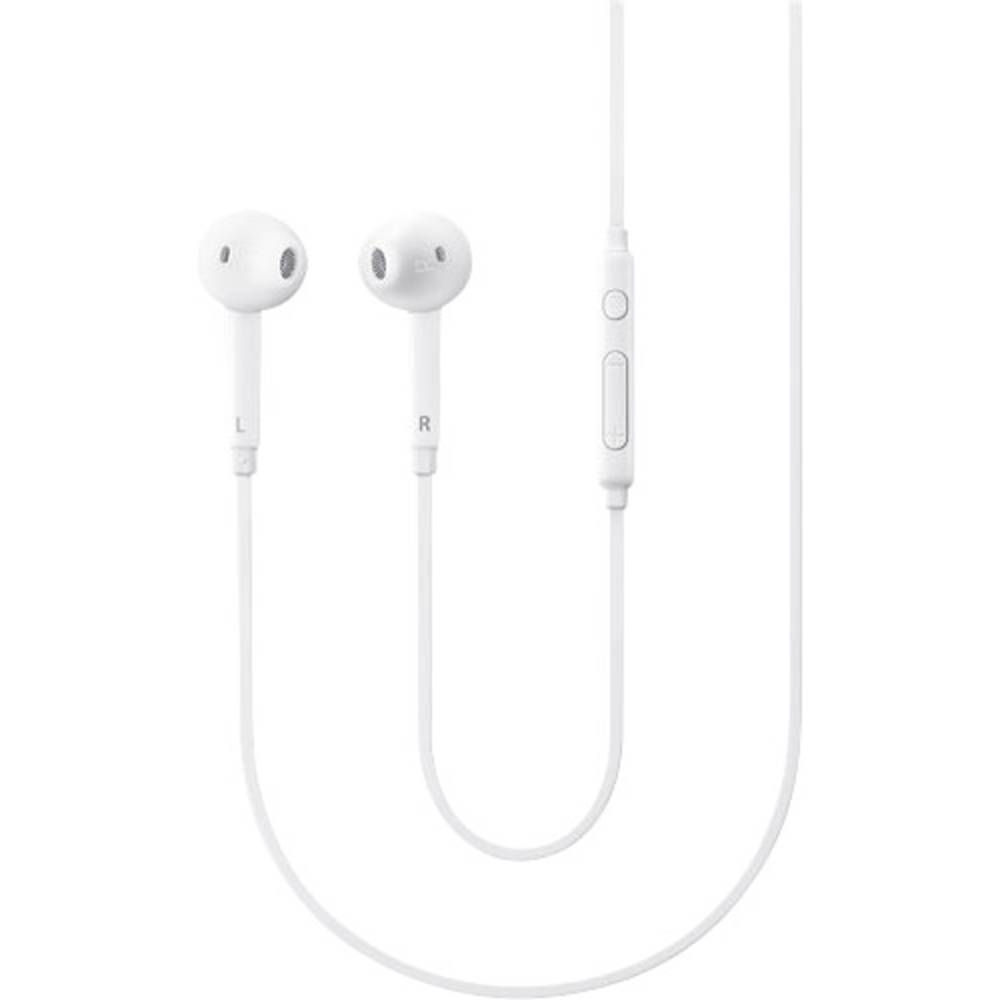Samsung EO-EG920BW špuntová sluchátka kabelová bílá regulace hlasitosti, headset