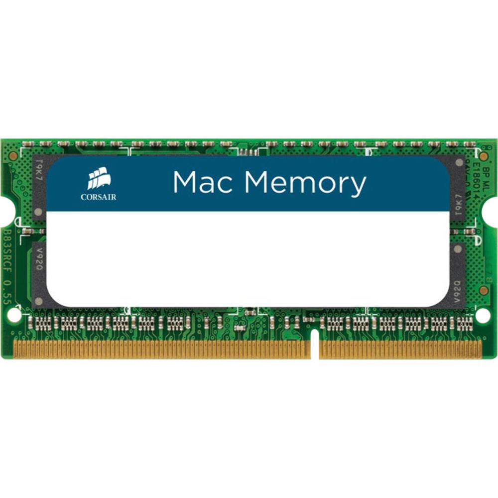 Corsair Mac Memory Sada RAM pamětí pro notebooky DDR3L 16 GB 2 x 8 GB 1600 MHz 204pinový SO-DIMM CL11 CMSA16GX3M2A1600C1