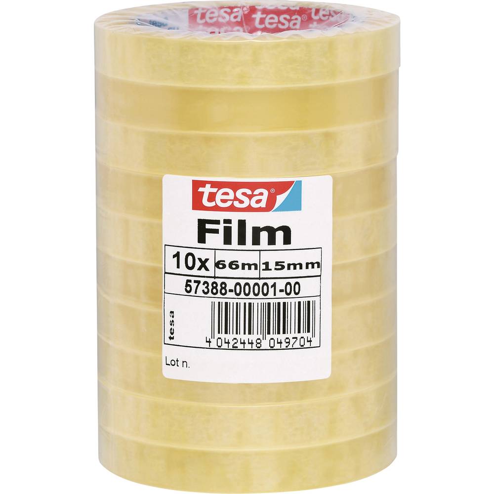 tesa 57388-00001-01 tesafilm Standardní transparentní (d x š) 66 m x 15 mm 10 ks