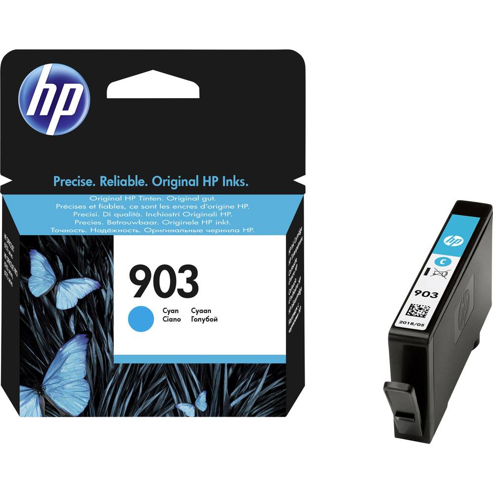 HP 903 Ink originál azurová T6L87AE Inkousty