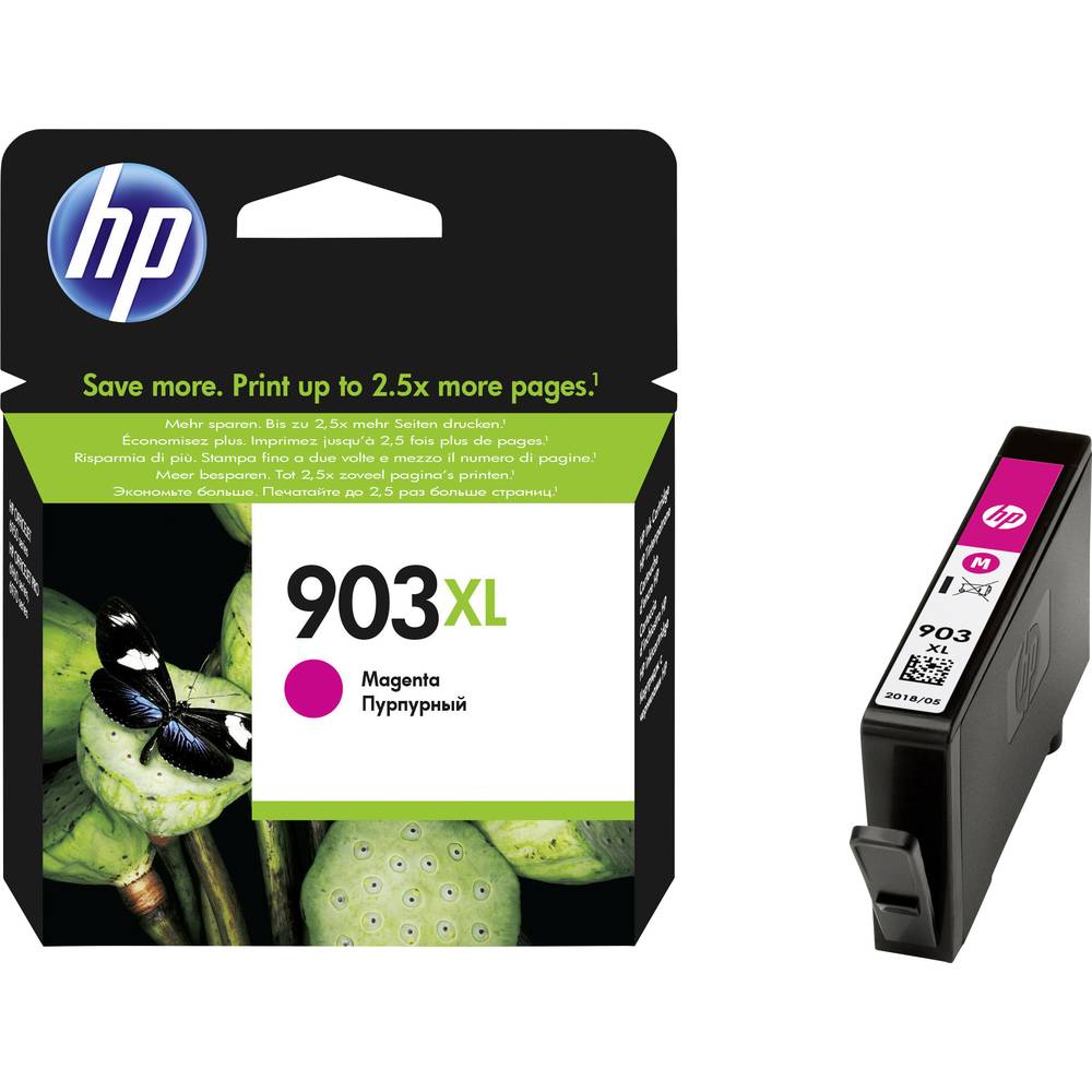 HP 903XL Ink originál purppurová T6M07AE Inkousty