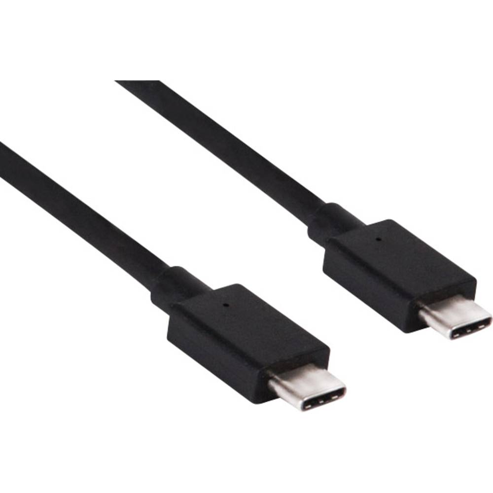 club3D USB kabel USB 3.2 Gen1 (USB 3.0 / USB 3.1 Gen1) USB-C ® zástrčka, USB-C ® zástrčka 0.80 m černá CAC-1522