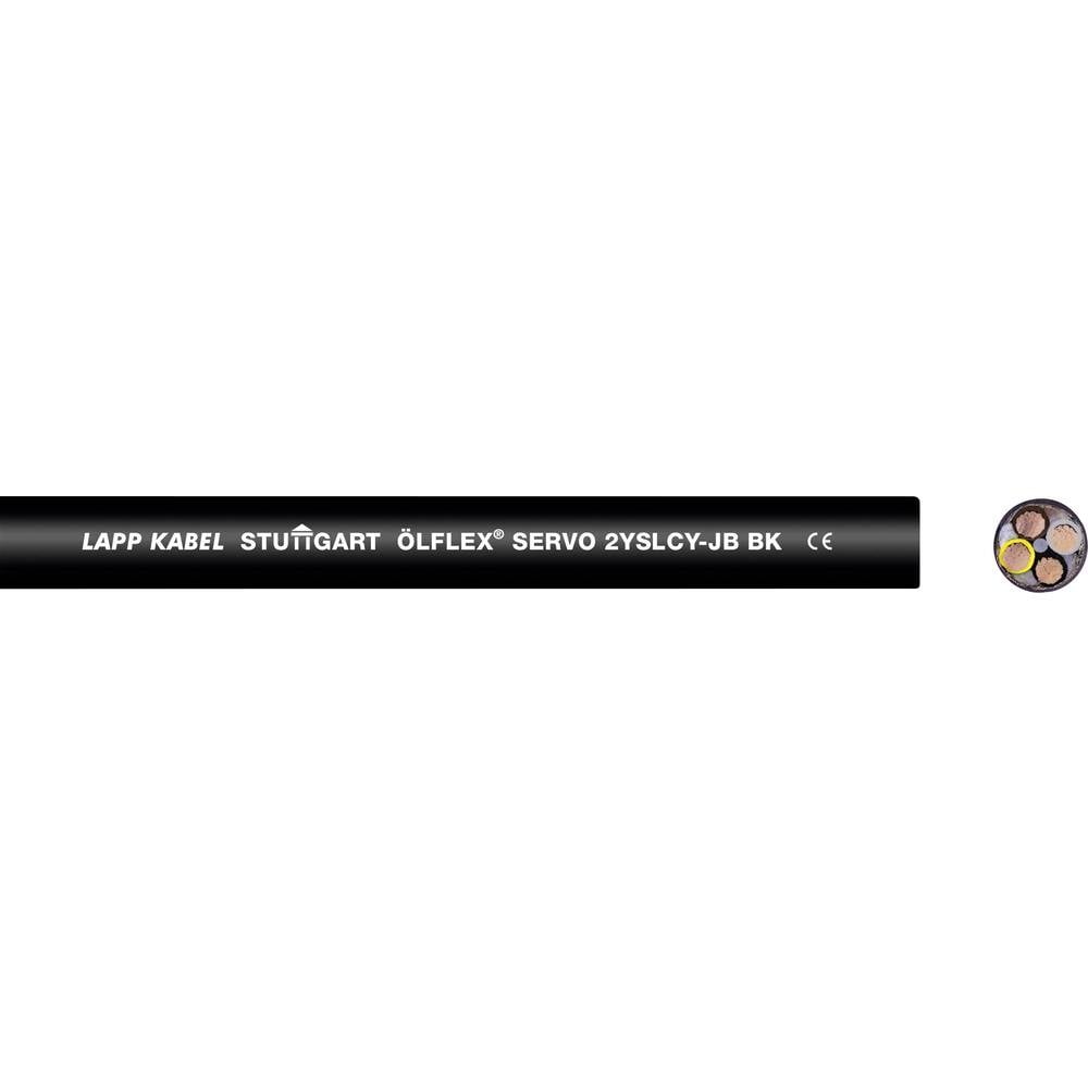 LAPP ÖLFLEX® SERVO 2YSLCY-JB 1136452/50 servo kabel 4 G 4 mm², 50 m, černá