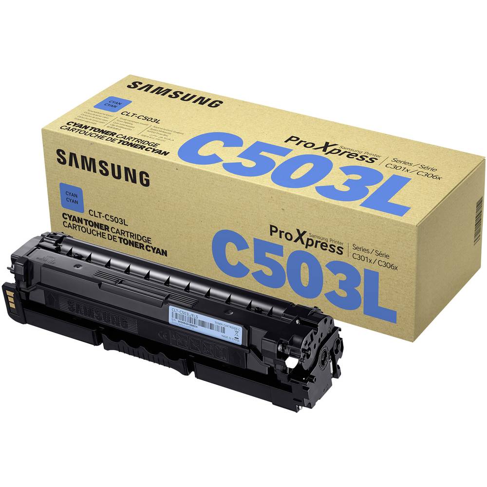 Samsung CLT-C503L náplň do tiskárny originál náhradní Samsung SU014A azurová Maximální rozsah stárnek 5000 Seiten