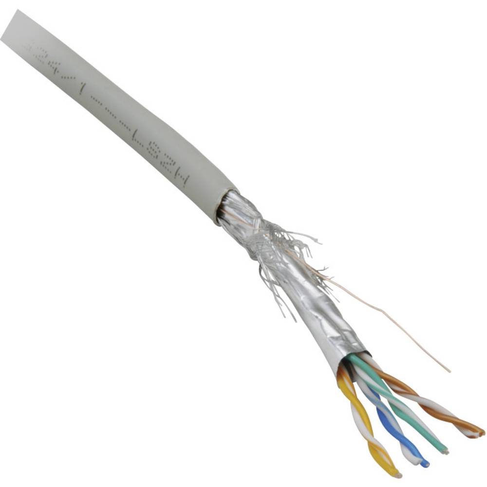 BKL Electronic 10010803 ethernetový síťový kabel CAT 5e SF/UTP 8 x 0.128 mm² šedá 100 ks