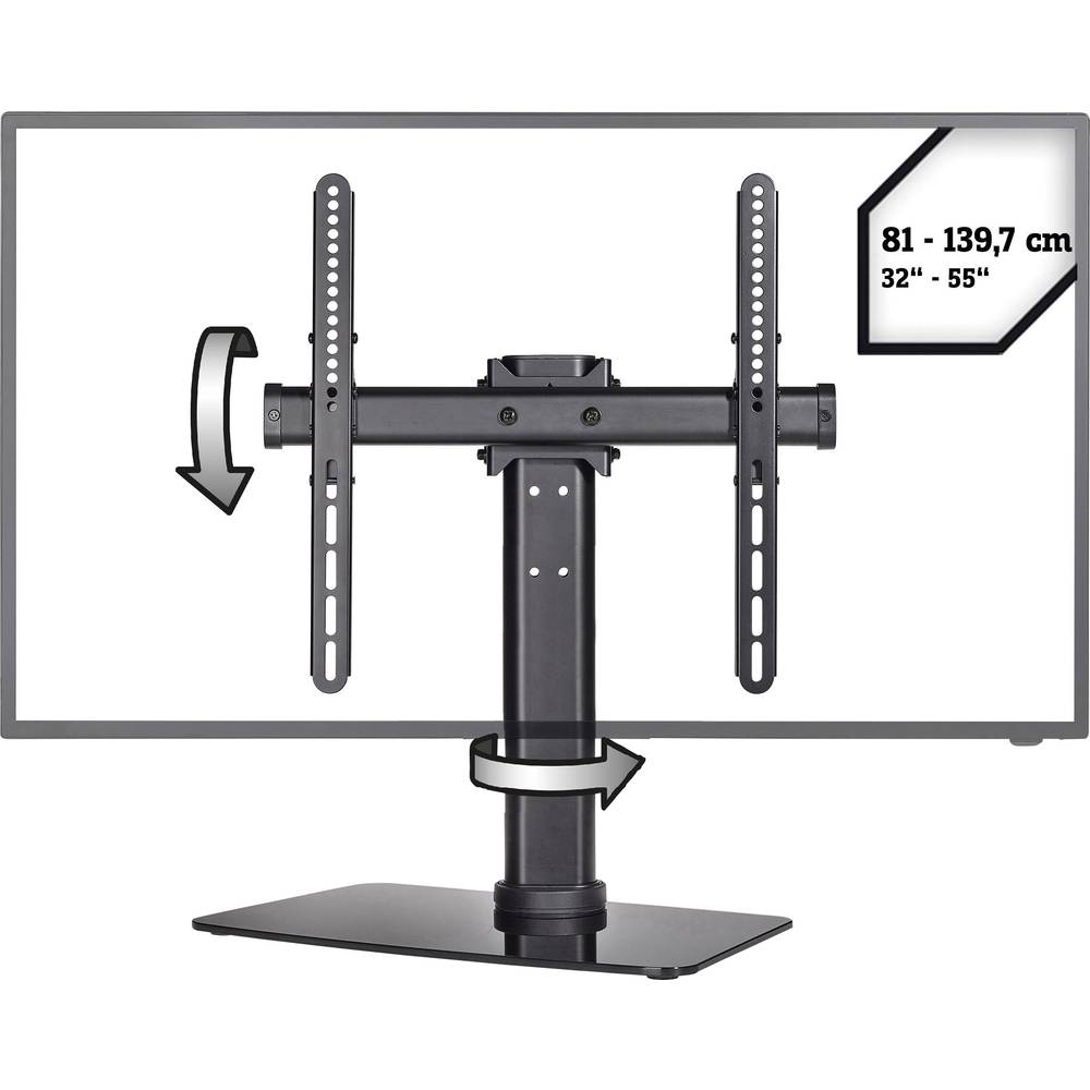 SpeaKa Professional SP-TT-05 TV stojan, 81,3 cm (32) - 139,7 cm (55), naklápěcí + nakláněcí