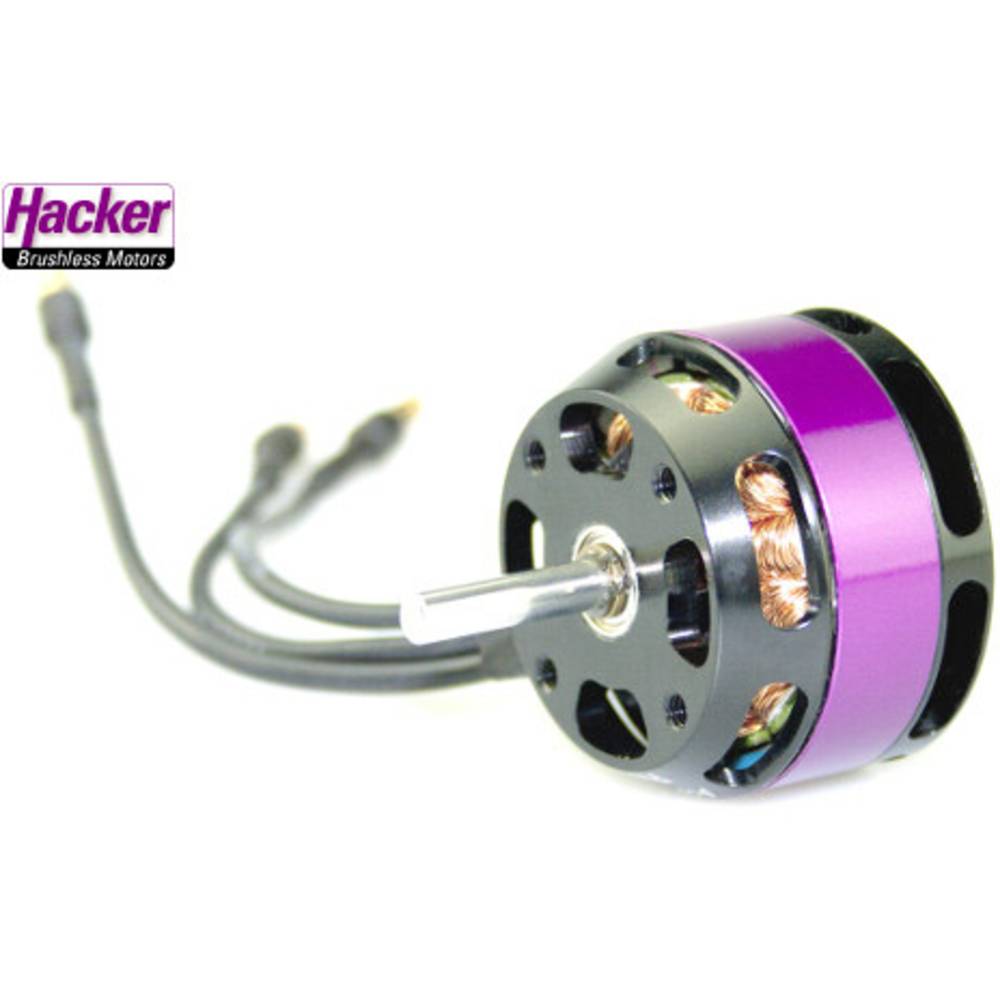 Hacker A30-22 S V4 brushless elektromotor pro modely letadel kV (ot./min /V): 1440 počet závitů: 22