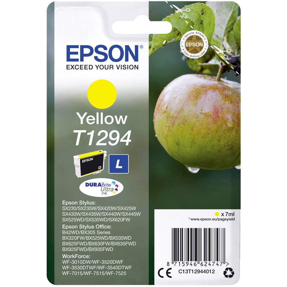 Epson Ink T1294 originál žlutá C13T12944012