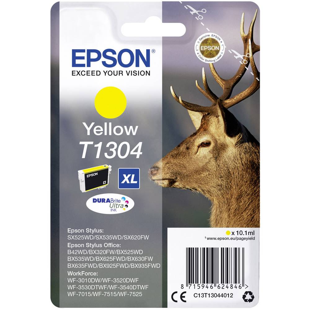 Epson Ink T1304 originál žlutá C13T13044012