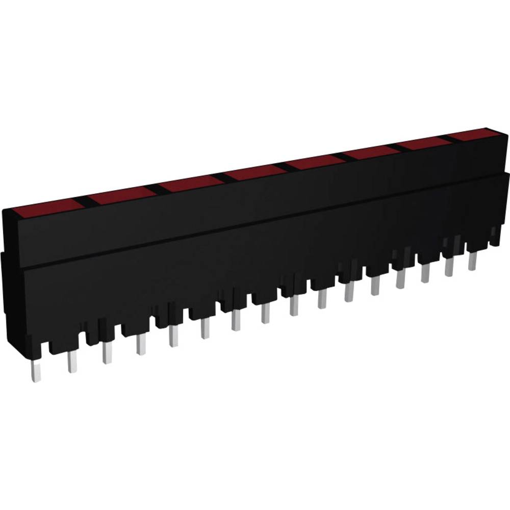 Signal Construct ZALS 080 LED série 8násobná červená (d x š x v) 40.8 x 3.7 x 9 mm