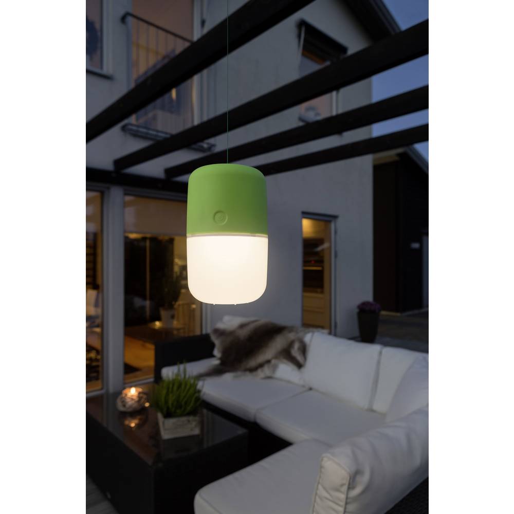 Konstsmide Assisi 7805-602 solární stolní lampa 1 W teplá bílá zelená
