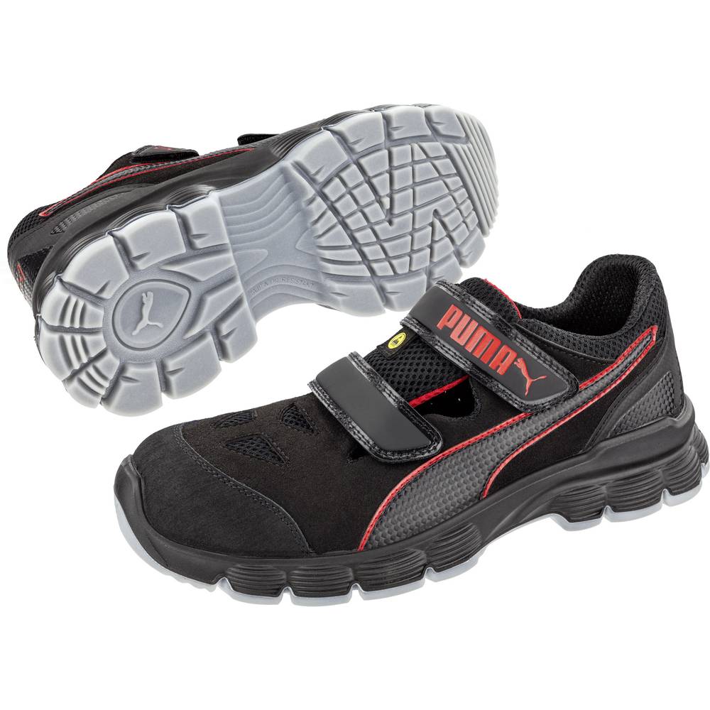 PUMA Aviat Low ESD SRC 640891-44 ESD bezpečnostní obuv S1P, velikost (EU) 44, černá, červená, 1 ks