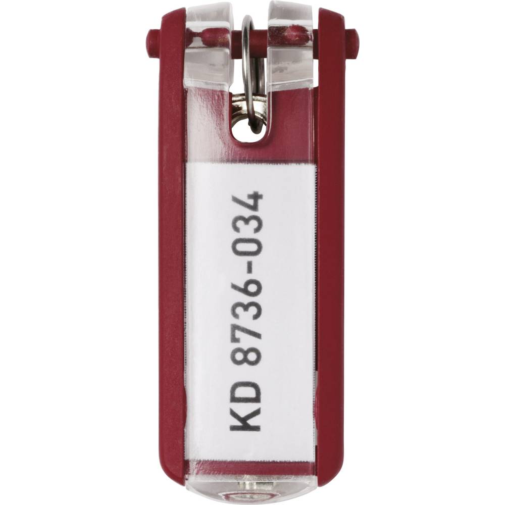 Durable věšák na klíče 195703 KEY CLIP - 1957 červená 6 ks