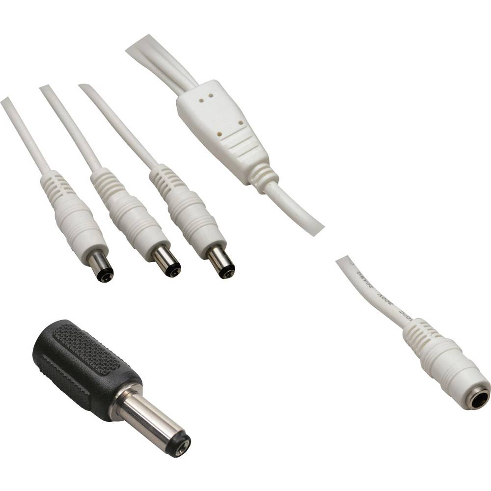 BKL Electronic 072939 nízkonapěťový kabelový adaptér nízkonapěťová zásuvka - nízkonapěťová zástrčka 5.5 mm 2.5 mm 5.5 mm