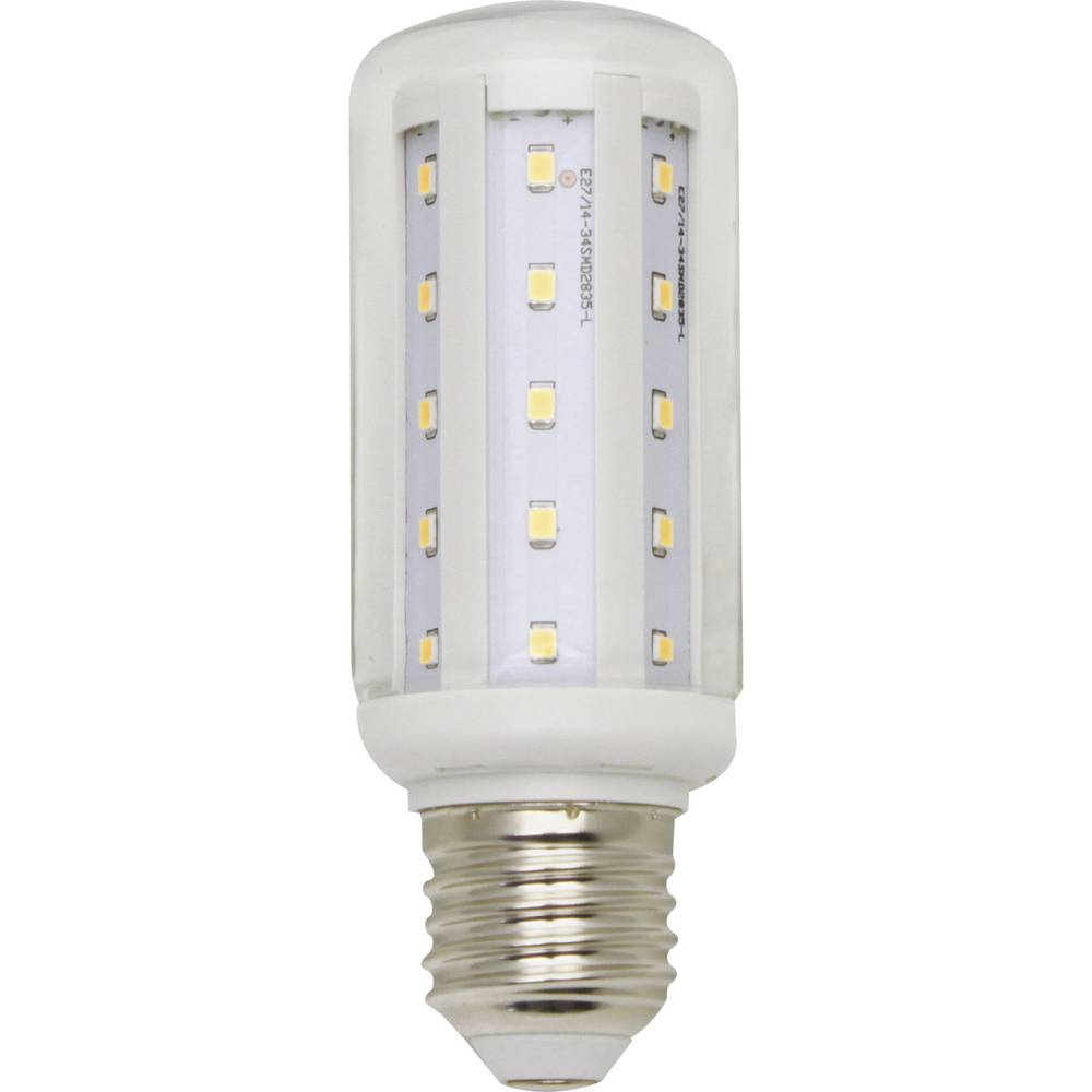 LightMe LM85161 LED Energetická třída (EEK2021) F (A - G) E27 válcový tvar 8 W = 60 W teplá bílá (Ø x d) 40 mm x 112 mm