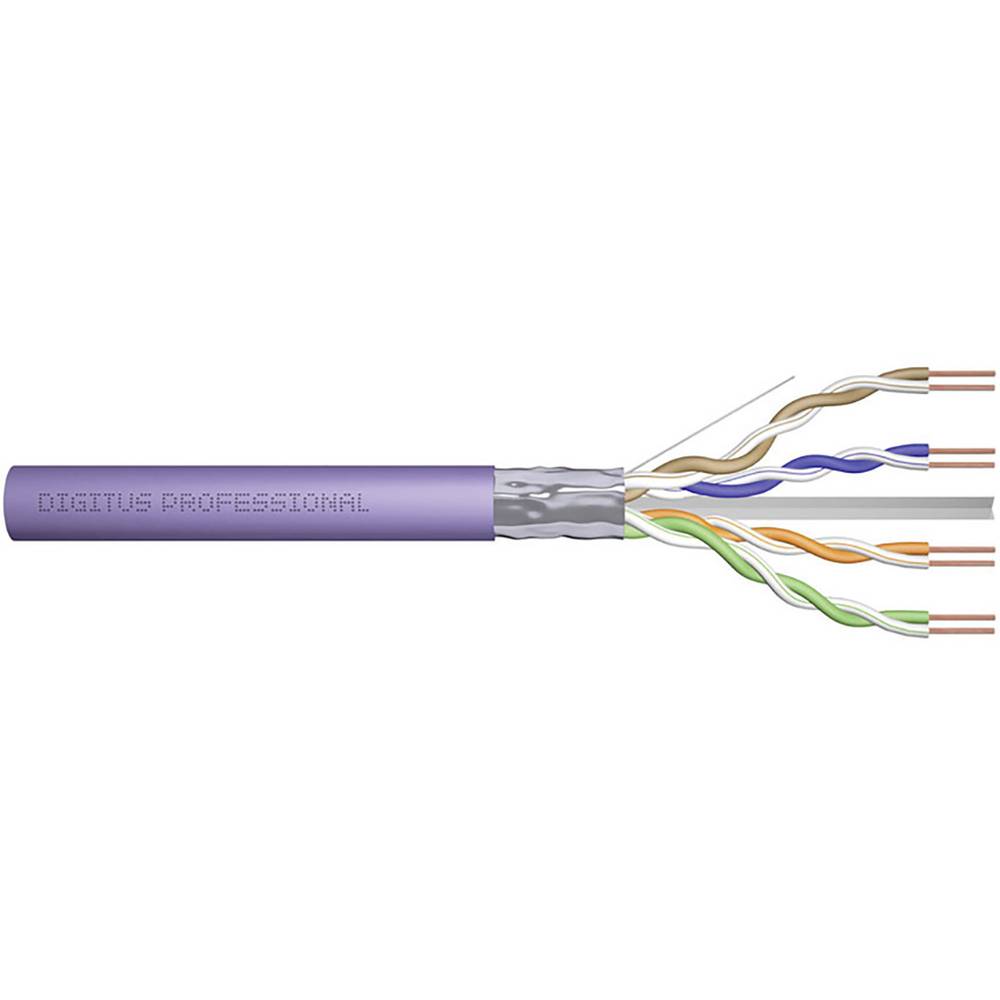 Digitus DK-1623-VH-305 ethernetový síťový kabel CAT 6 F/UTP 0.25 mm² fialová 305 m