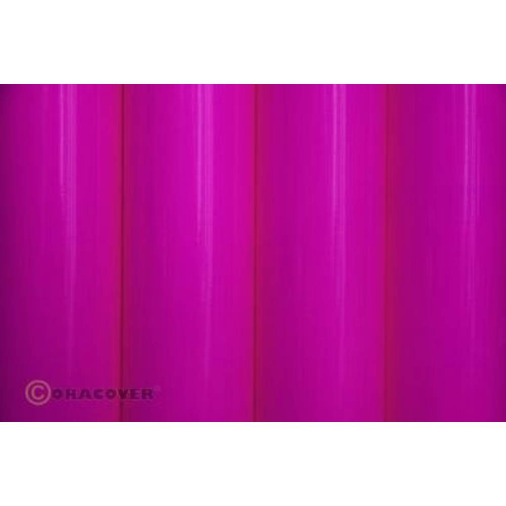 Oracover 21-014-010 nažehlovací fólie (d x š) 10 m x 60 cm neonově růžová (fluorescenční)